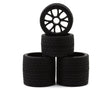 XCE-30252 XCE-3025.2 Excelerate R12 Rubber 1/12 Tires, Black (4)