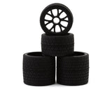 XCE-30252 XCE-3025.2 Excelerate R12 Rubber 1/12 Tires, Black (4)