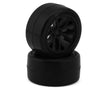 XCE-3075CM XCE-3075.CM WGT-R Front Pre-Mounted Rubber Tires, Carpet Medium (2)