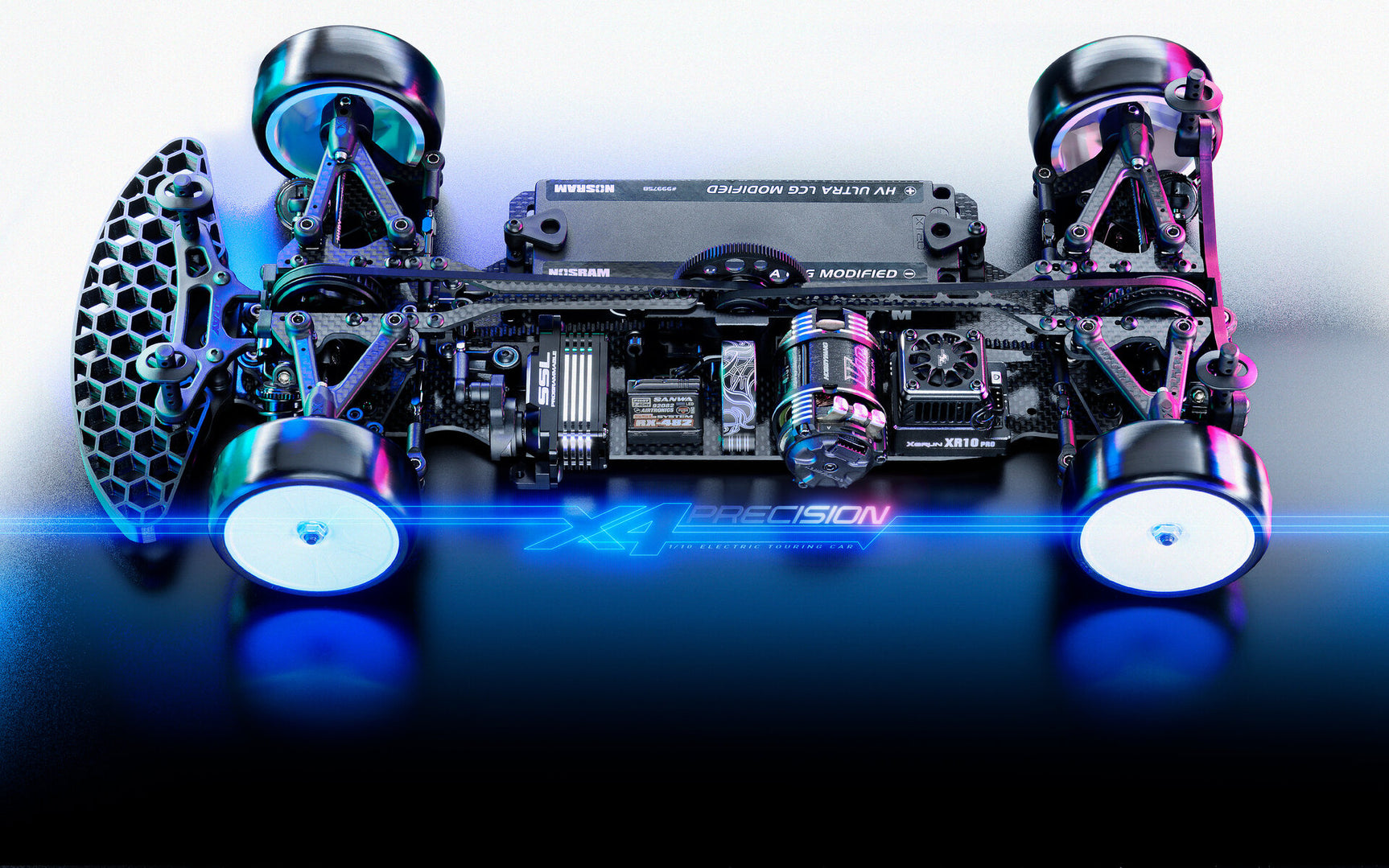 X4'26 1/10 4WD Touring Car Kit, 2.0 Aluminum