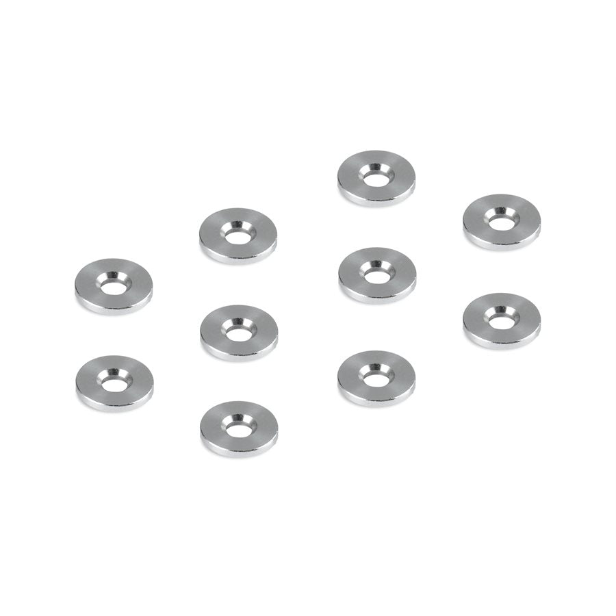 XRA303118-C 303118-C Aluminum Shim, 3x9x1mm, Deeper Countersunk (10)