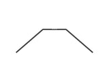 XRA323494 323494 XB2 Anti-Roll Bar, Rear, Short (1.4mm)