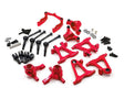 YEA-TT02-S01RD YEA-TT02-S01RD Tamiya TT-02 Aluminum Essential Upgrade Set, Red