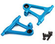 YEATT02-001BU TT02-001BU Aluminum Front Lower Arm Set, Blue, Tamiya TT-02