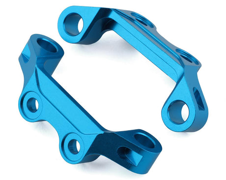 YEATT02-010BU TT02-010BU Aluminum Upper Suspension Mount, Blue, Tamiya TT-02
