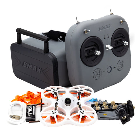 EMAX 0110001123 EZ Pilot Pro RTF FPV Drone w/ Controller & Goggles