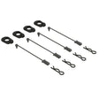 ARA390294 ARA390294 1/5 Body Clip Retainers, Black