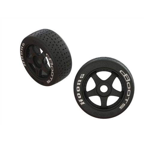 ARRMA ARA550062 dBoots Hoons 42/100 2.9 White Belted Tires & Wheels
