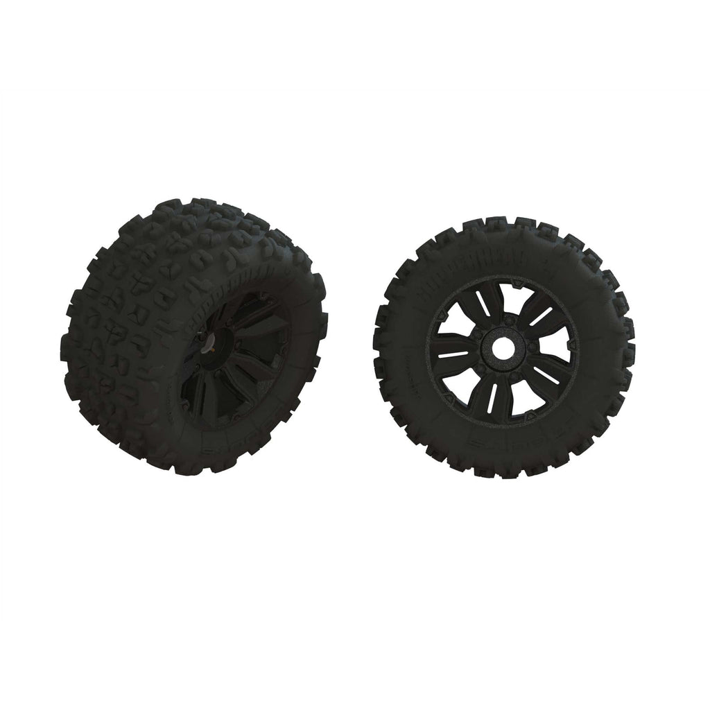 ARA550089 ARA550089 dBoots Copperhead2 MT Tires & Wheels, 24mm, Black