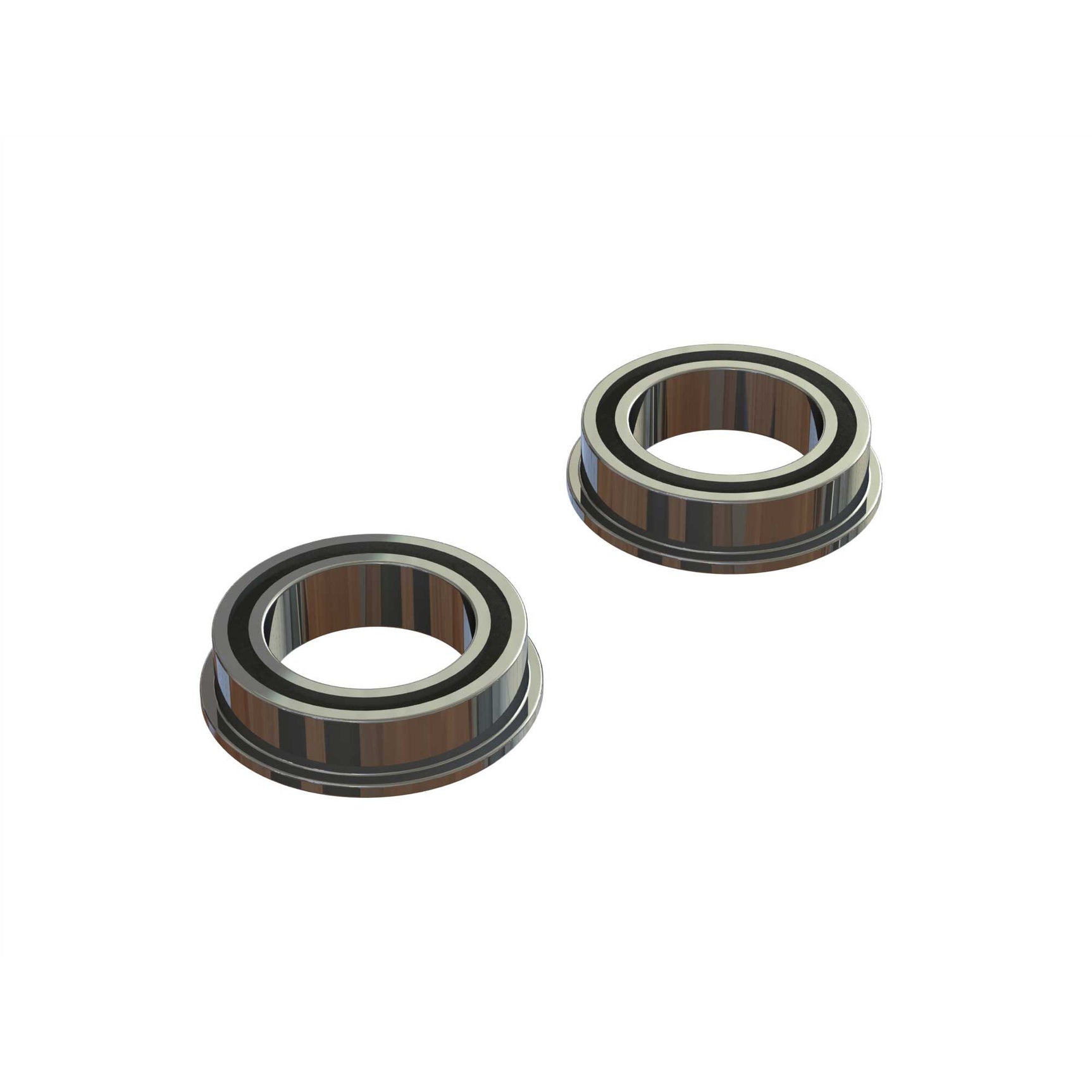 ARA620004 ARA620004 Flange Ball Bearing, Rubber Shielded, 10x15x4mm