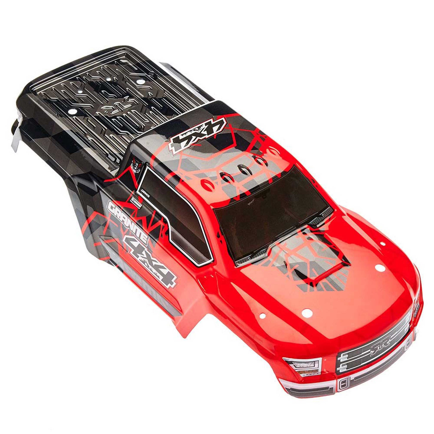 AR402256 AR402256 Granite 4x4 Mega 1/10 Body, Red