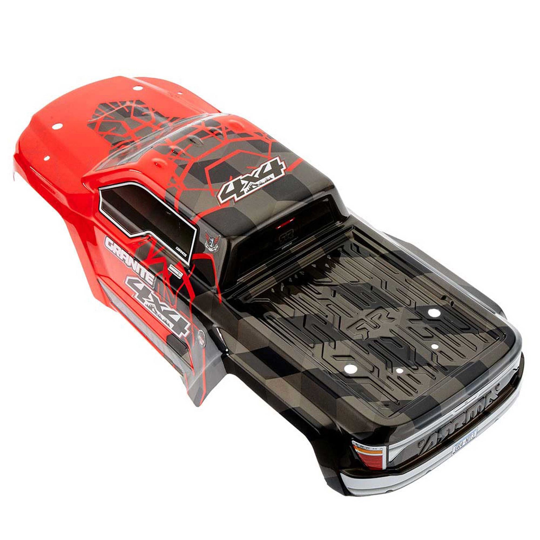 Granite 4x4 Mega 1/10 Body, Red