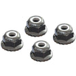 AR708008 AR708008 Flanged Nyloc Locknut, 4mm, Silver