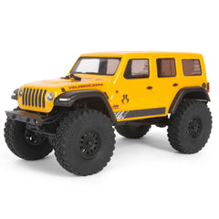 AXI00002V2T2 AXI00002V2T2 SCX24 2019 Jeep Wrangler 1/24 4WD Crawler, Yellow