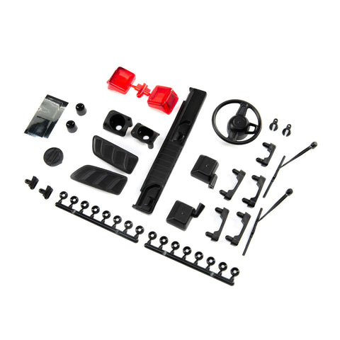 Axial AXI230022 Exterior Body Detail Parts, Jeep JLU, SCX10 III