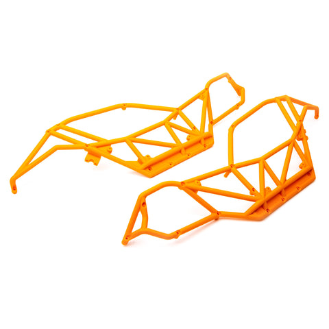 Axial AXI231027 Left & Right Cage Sides, Orange, RBX10