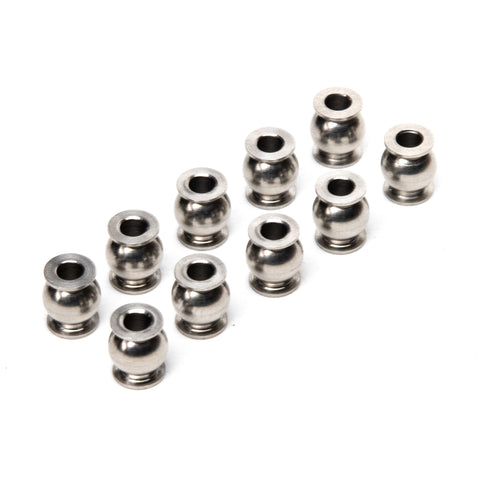 Axial AXI234028 Stainless Pivot Balls, 3x6.8x7mm, RBX10