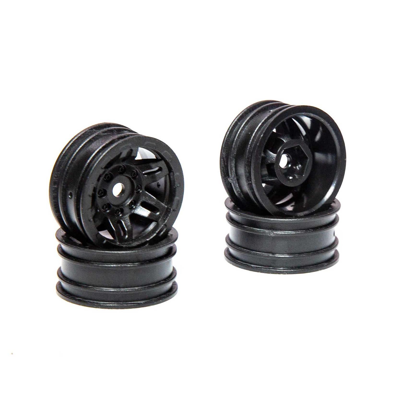 AXI40002 AXI40002 Rockster 1.0 Wheels, Black, SCX24
