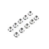 LOS235015 LOS235015 Serrated Flanged Lock Nut, M5 x 0.8