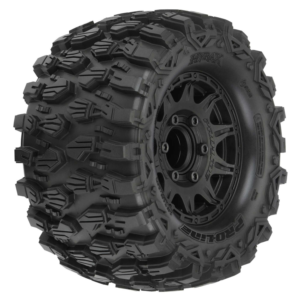 PRO10190-10 10190-10 Hyrax 2.8" All Terrain Tires, Raid Black Wheels