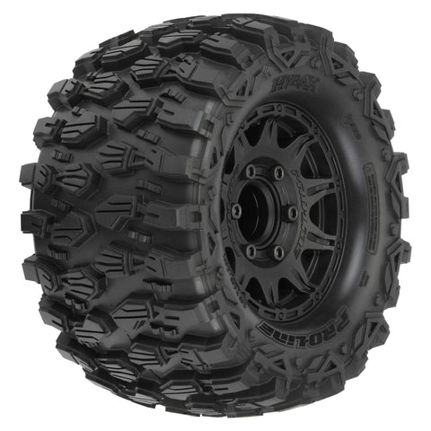 Pro-Line 10190-10 Hyrax 2.8" All Terrain Tires, Raid Black Wheels