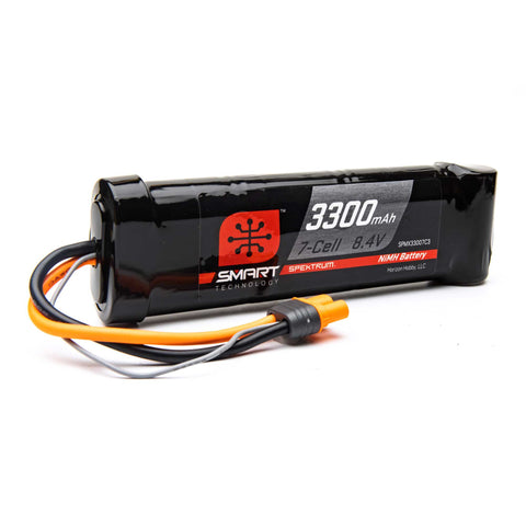 Spektrum SPMX33007C3 Smart 8.4V 7-Cell NiMH Battery w/ IC3 Connector, 3300mAh