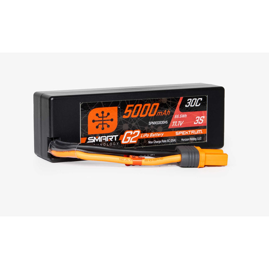 SPMX53S30H5 SPMX53S30H5 Smart 3S G2 LiPo Battery, 5000mAh 30C, IC5 Plug