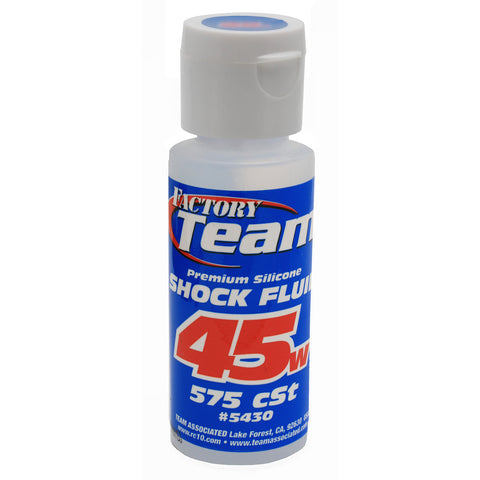 Team Associated 5430 FT Silicone Shock Fluid, 45wt