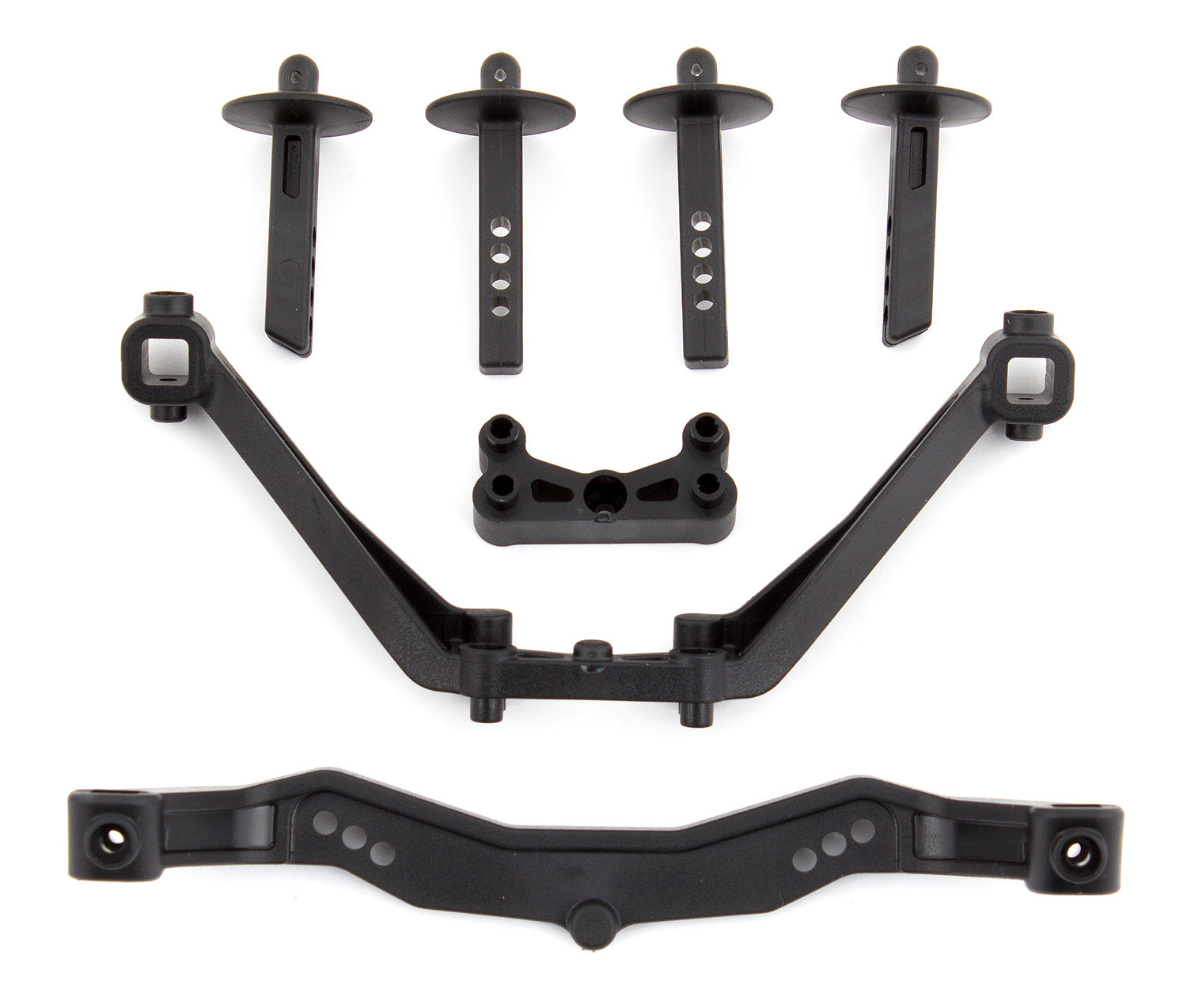 ASC71123 71123 Front & Rear Body Mounts, SC6.1