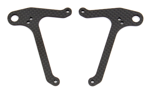 Team Associated 8638 Lower Suspension Arms, Graphite, RC10F6
