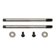 ASC91620 91620 FT 3x27.5 Shock Shafts, V2 Chrome