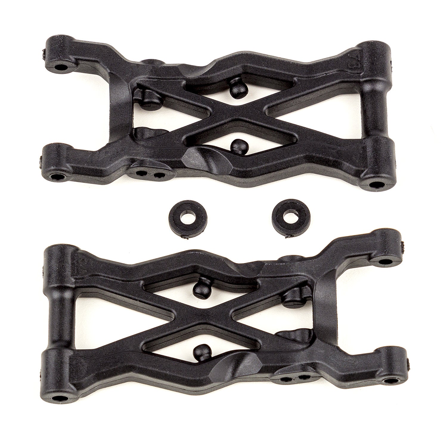 ASC91853 91853 RC10B6.2 Rear Suspension Arms, 73mm (2)
