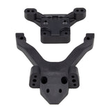 ASC91972 91972 RC10B6.4 Factory Team Top Plate & Ballstud Mount, Carbon