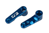 ASC91983 91983 RC10B6.4 Factory Team Aluminum Steering Bellcranks, Blue