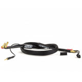 AVDAV1402-BLK AV1402-BLK 2S Charge Lead Cable, 2ft, Bullet Connectors, Black