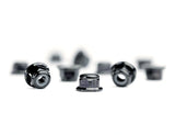 AVDAVN-M3F-AL-BLK AVN-M3F-AL-BLK Aluminum M3 Flanged Locknuts, Black