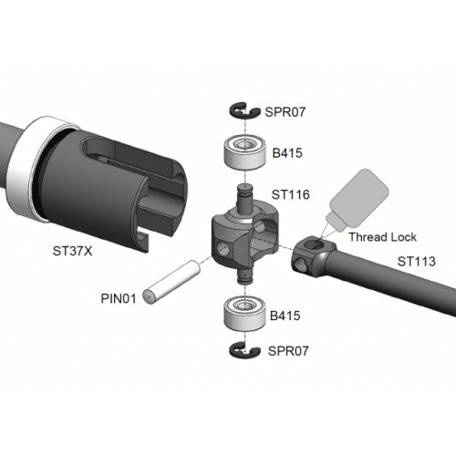AWEA800-IFJ A800-IFJ Inner Front Joint (IFJ) Set