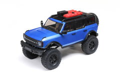 AXI00006T3 AXI00006T3 SCX24 2021 Ford Bronco 1/24 4WD Truck, Blue
