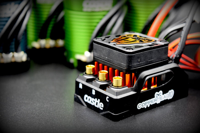 CSE010-0166-08 010-0166-08 Copperhead 10 Sensored ESC & 3800Kv Motor Combo