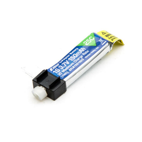 E-Flite EFLB1501S25 1S 3.7V LiPo Battery, 25C 150mAh, PH 1.5 Ultra Micro