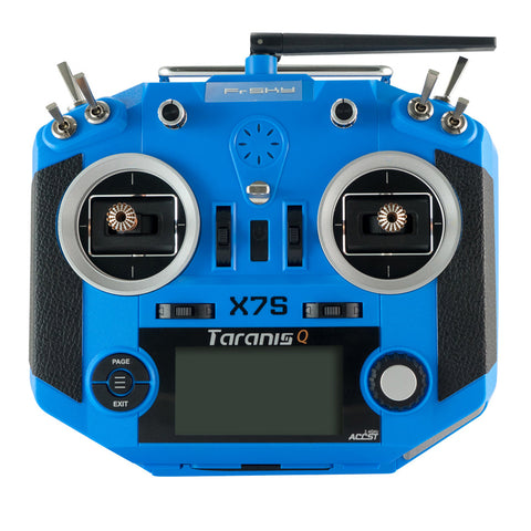 FrSky RC 03017008 Taranis Q X7S 16-ch Transmitter, Blue