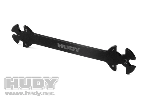 Hudy 181090 Multi-Turnbuckle & Nut Tool, 3.0-8.0mm
