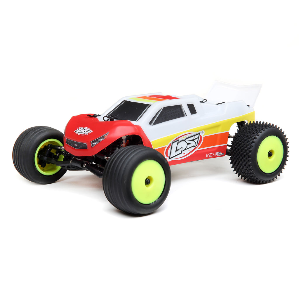 LOS01019T1 LOS01019T1 Mini-T 2.0 Brushless 1/18 2WD ST, Red