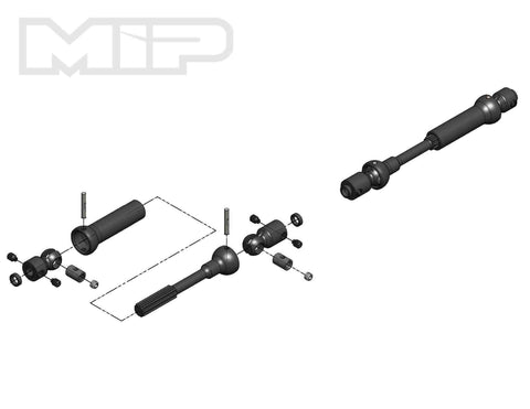 MIP 18160 X-Duty Center Drive Kit, Axial Vehicles