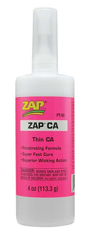 Zap Adhesives PT-06 CA Glue, 4 oz