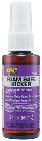 Zap Adhesives PT-28 Foam Safe Kicker 2 oz