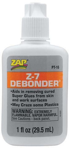 Zap Adhesives PT-16 Z-7 CA Debonder, 1 oz