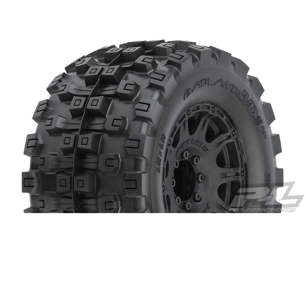 PRO10166-10 10166-10 Badlands MX38 3.8" Belted Tires, Raid Black Wheels
