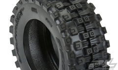 Pro-Line 10174-10 Badlands MX28 Belted Tires, Raid Black Wheels