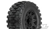 Badlands MX28 Belted Tires, Raid Black Wheels